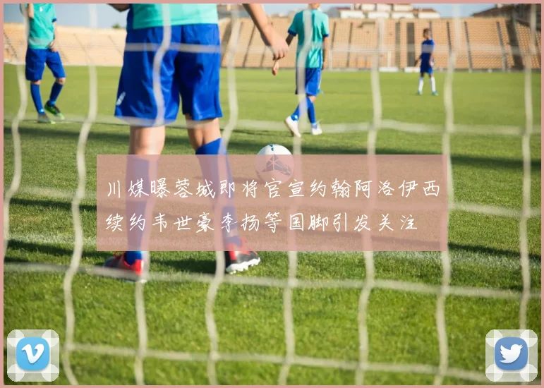 川媒曝蓉城即将官宣约翰阿洛伊西续约韦世豪李扬等国脚引发关注
