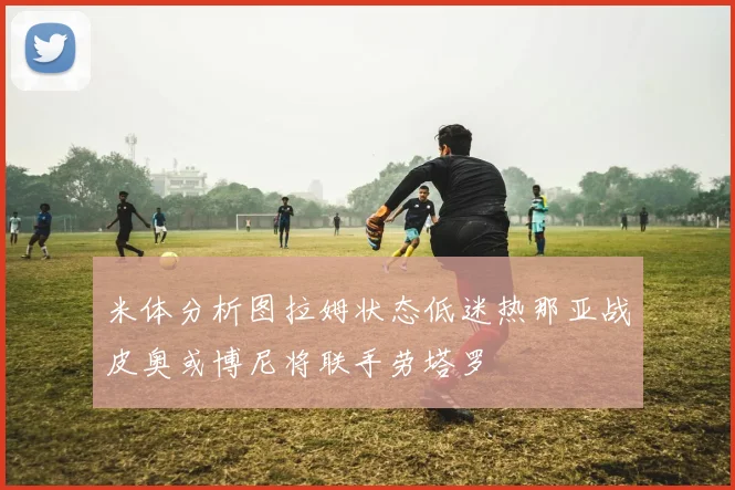 米体分析图拉姆状态低迷热那亚战皮奥或博尼将联手劳塔罗
